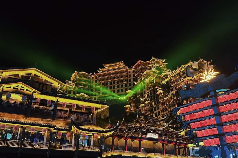 HÀNH TRÌNH KHÁM PHÁ  TRƯƠNG GIA GIỚI, PHƯỢNG HOÀNG CỔ TRẤN -5 NGÀY 4 ĐÊM - HO5DTGGBAY01 color